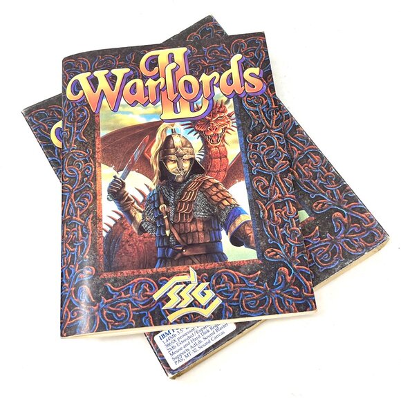 Vintage SSG WARLORDS II 2 [1993] 3.5" Floppy IBM PC Strategic War Game *No Discs - Picture 1 of 13